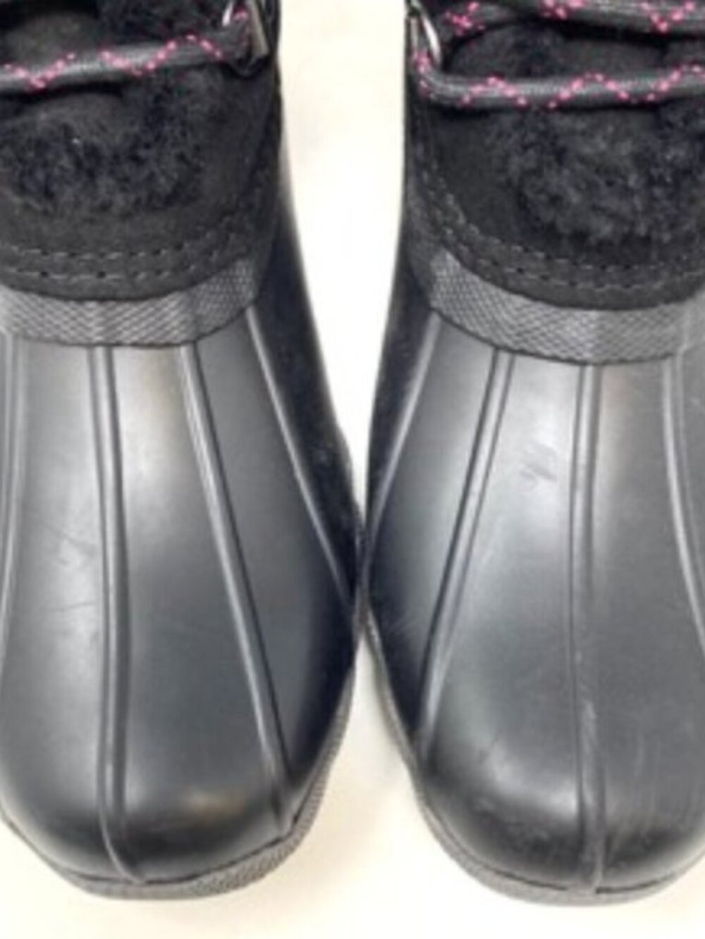 Sperry Alpine STK166416 Winter Snow Rain Saltwater Black Lace Up Women's Size 5 - Picture 7 of 9